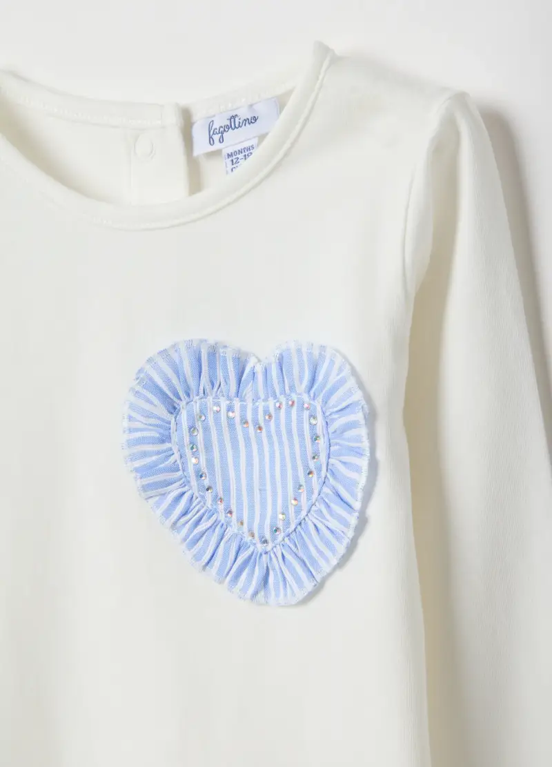 FAGOTTINO T-shirt Bambina Bianco 4154186 miniatura 3