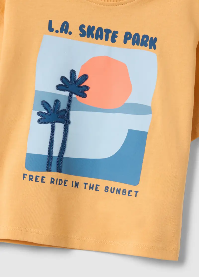 FAGOTTINO T-shirt Bambino Arancione 4330265 miniatura 3