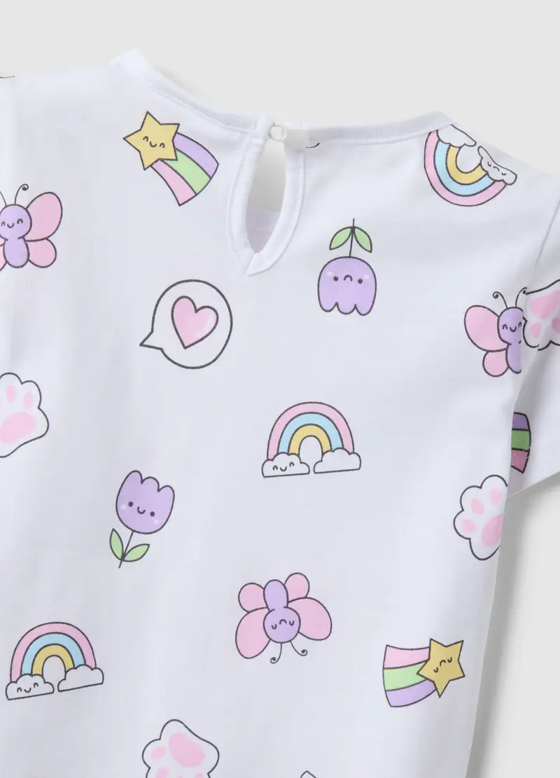 FAGOTTINO T-shirt Bambina Bianco 4312511 miniatura 3