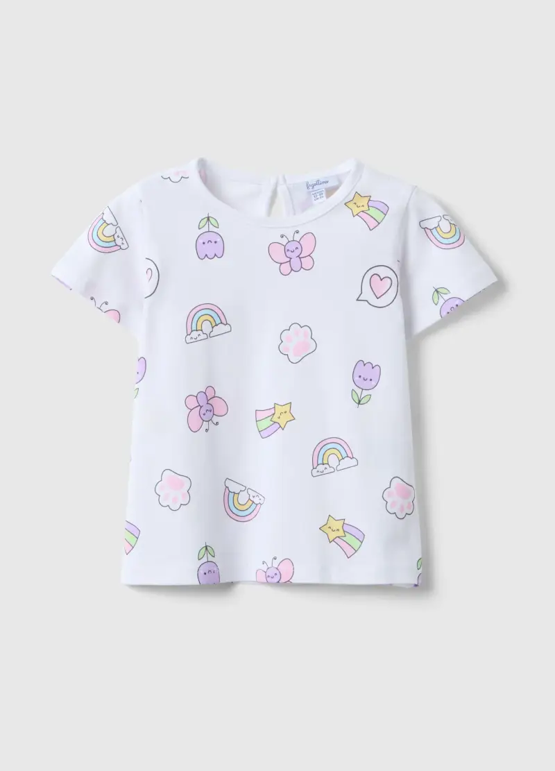 FAGOTTINO T-shirt Bambina Bianco 4312511