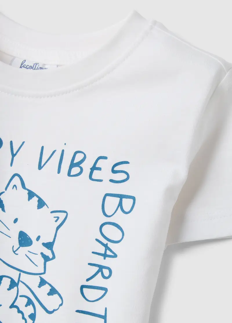 FAGOTTINO T-shirt Bambino Bianco 4329886 miniatura 3