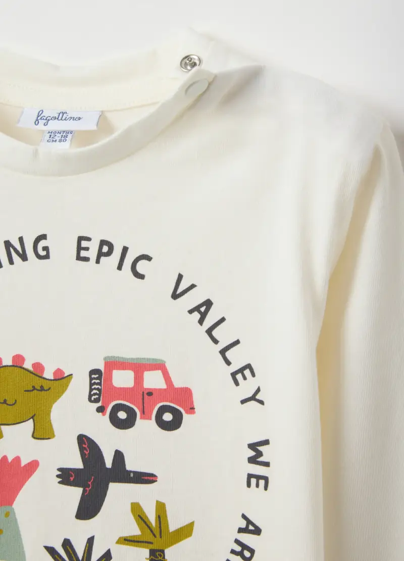 FAGOTTINO T-shirt Bambino Bianco 4123150 miniatura 3