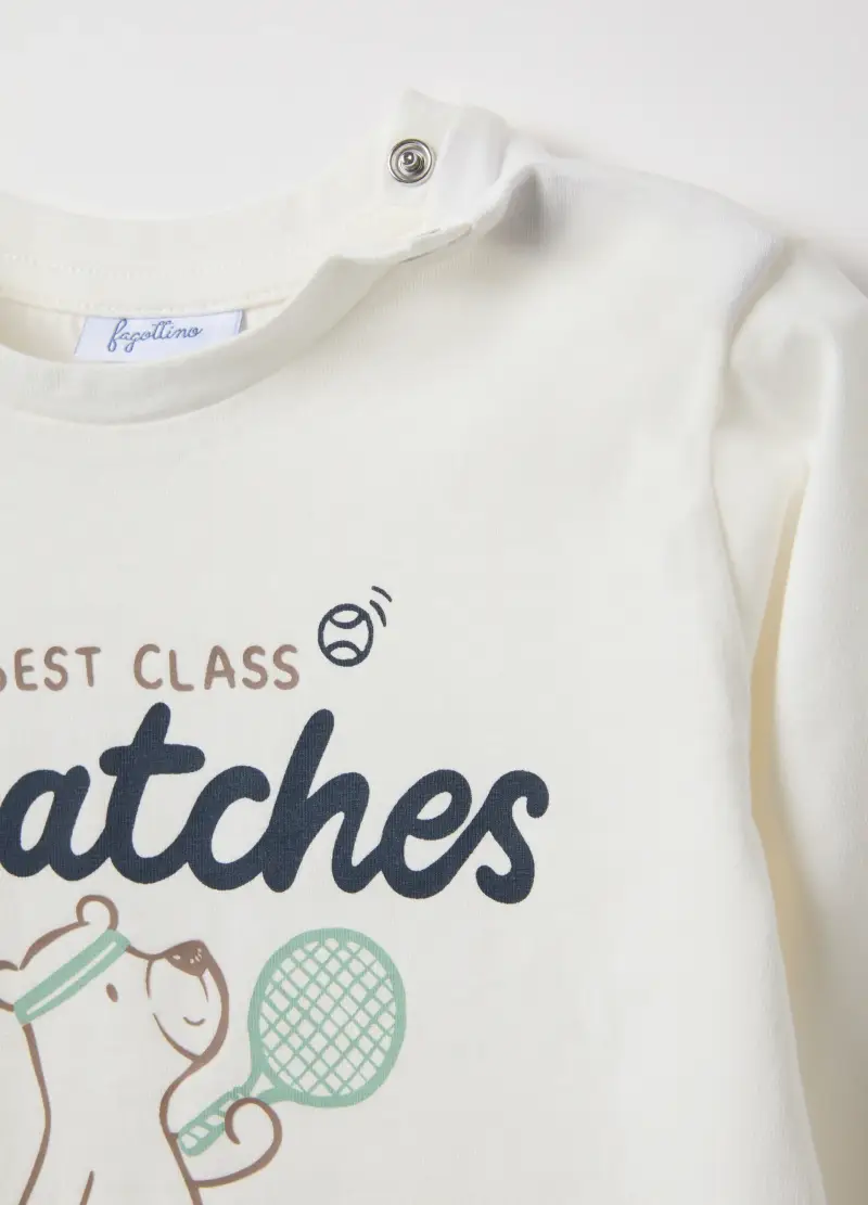 FAGOTTINO T-shirt Bambino Bianco 4154527 miniatura 3