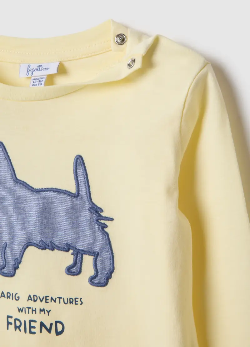 FAGOTTINO T-shirt Bambino Giallo 4329945 miniatura 3