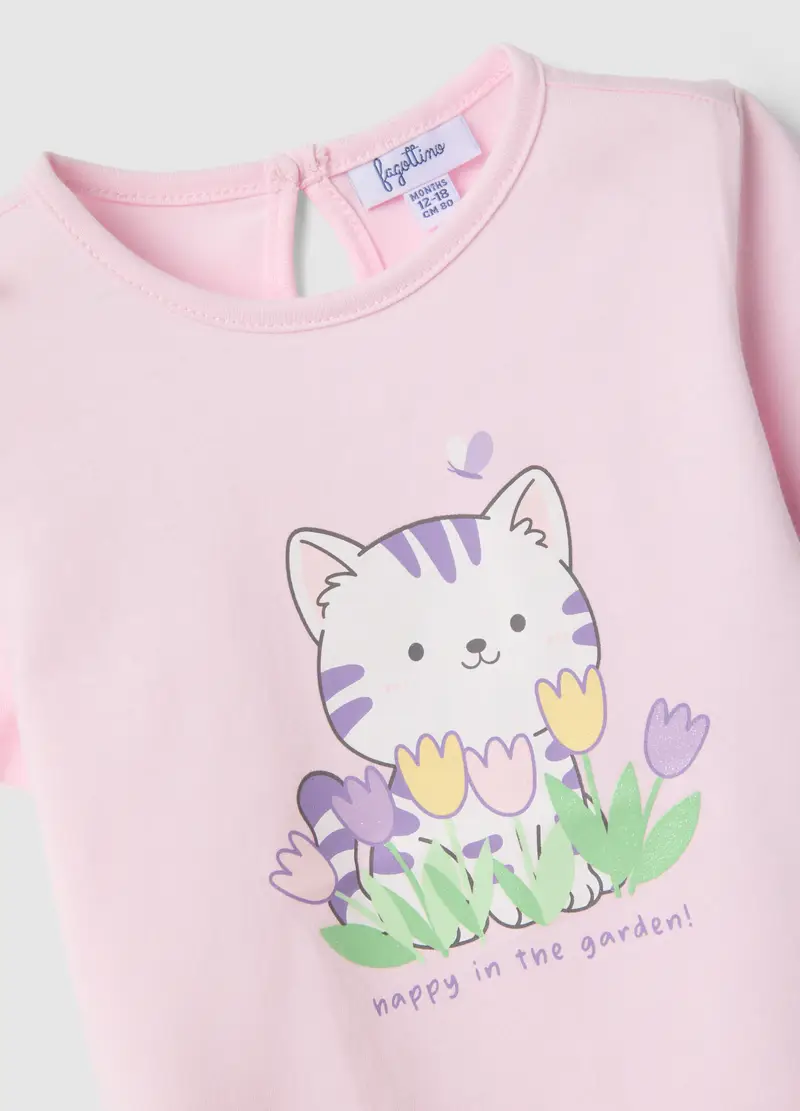 FAGOTTINO T-shirt Bambina Rosa 4312576 miniatura 3