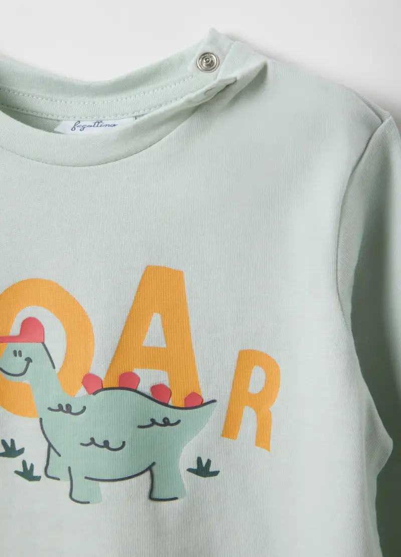 FAGOTTINO T-shirt Bambino Verde 4022139 miniatura 3