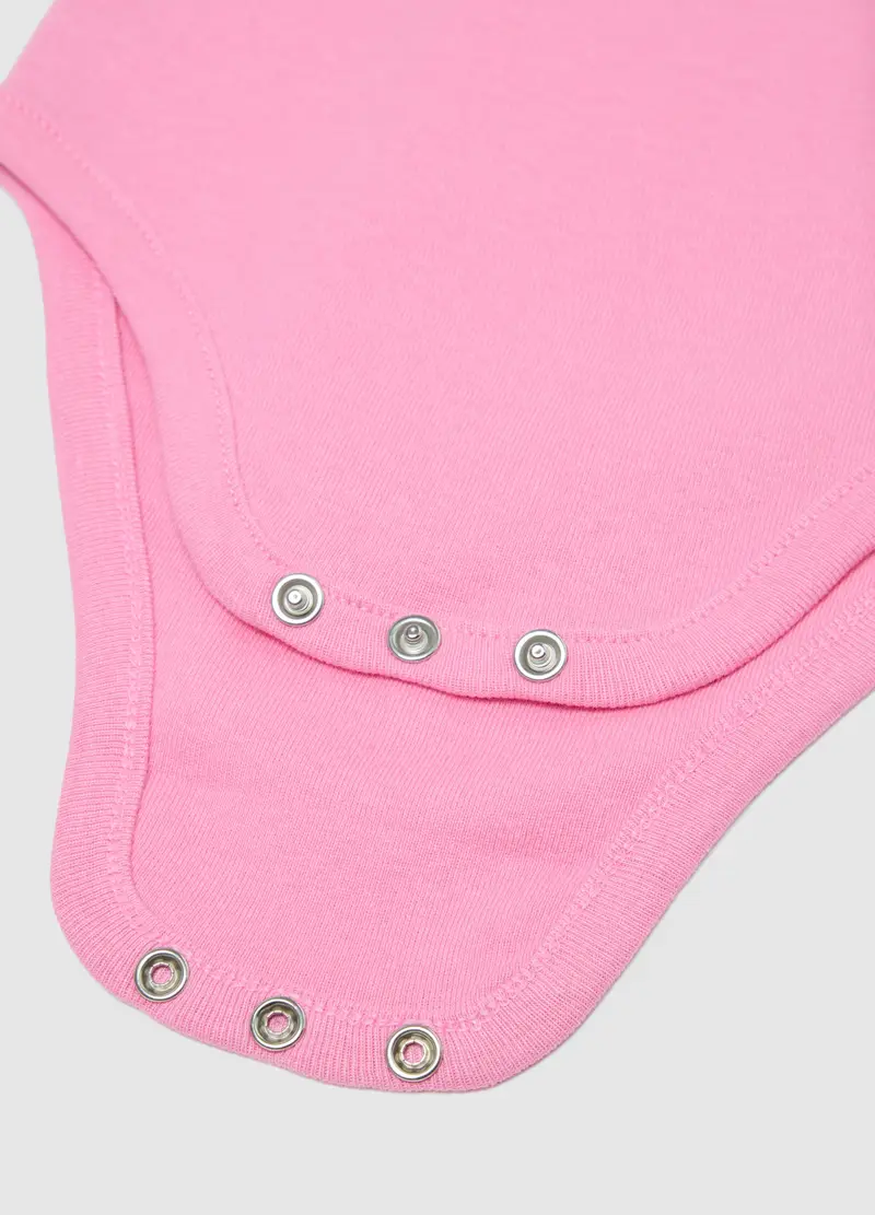 Tripack Body In Puro Cotone Multicolor Da Neonata Con Spalline Sottili, Bambina, Multicolor miniatura 3