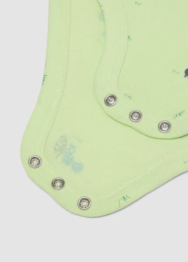 Tripack Body In Puro Cotone Multicolor Da Neonato Con Formiche, Bambino, Multicolor miniatura 3