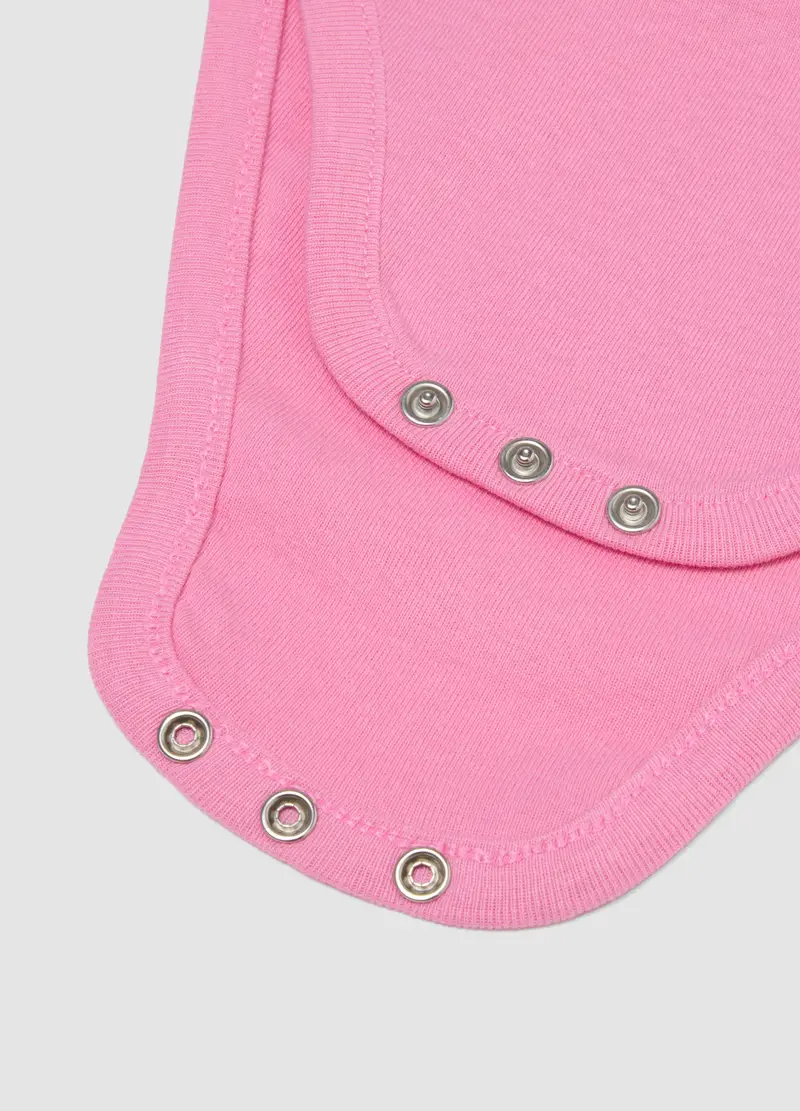 Tripack Body Senza Maniche In Puro Cotone Multicolor Da Neonata, Bambina, Multicolor miniatura 3