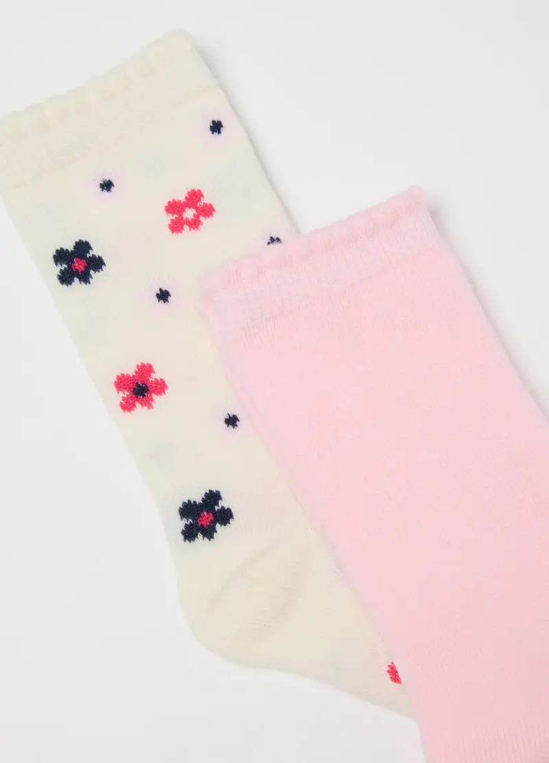 Tripack Calzini Da Neonata In Misto Cotone Multicolor, Bambina, Multicolor miniatura 2