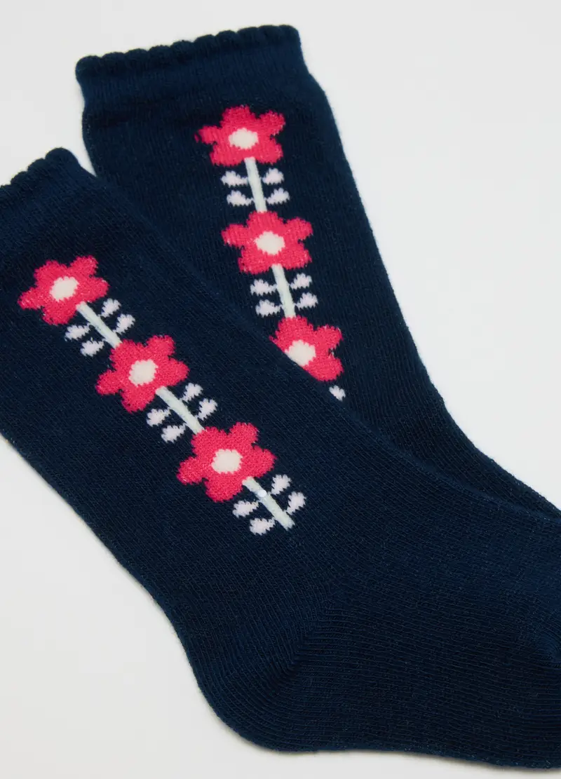 Tripack Calzini Da Neonata In Misto Cotone Multicolor, Bambina, Multicolor miniatura 3