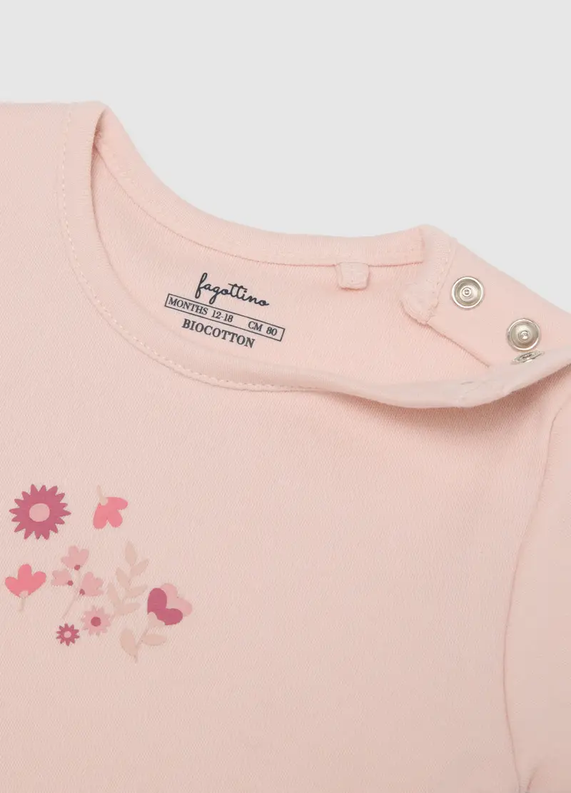 FAGOTTINO Body Bambina Rosa 3915080 miniatura 3