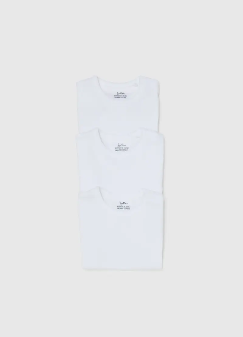 FAGOTTINO T-shirt Neonato Bianco 3945947 miniatura 3
