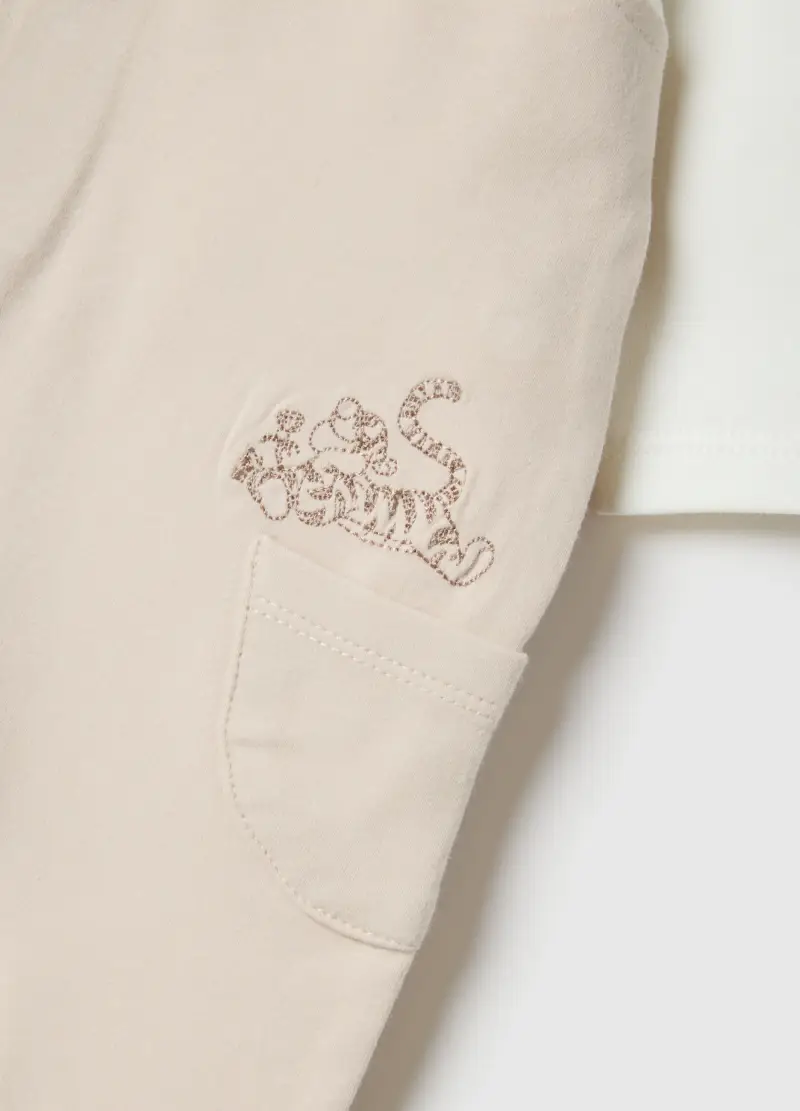 FAGOTTINO Salopette Multicolore 4064341 miniatura 3