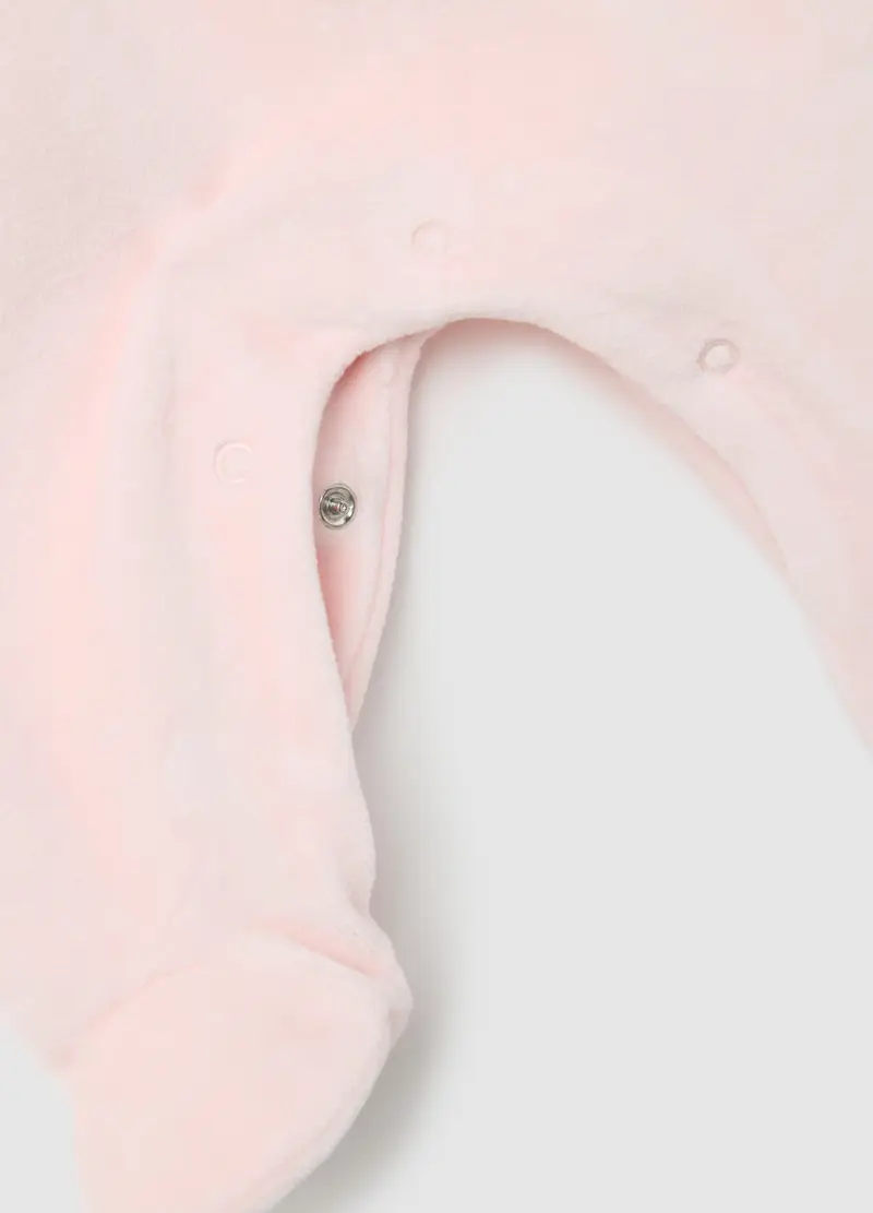 FAGOTTINO, Tutina Da Neonata In Misto Cotone Rosa, Rosa, Taglia: 3-6 miniatura 3