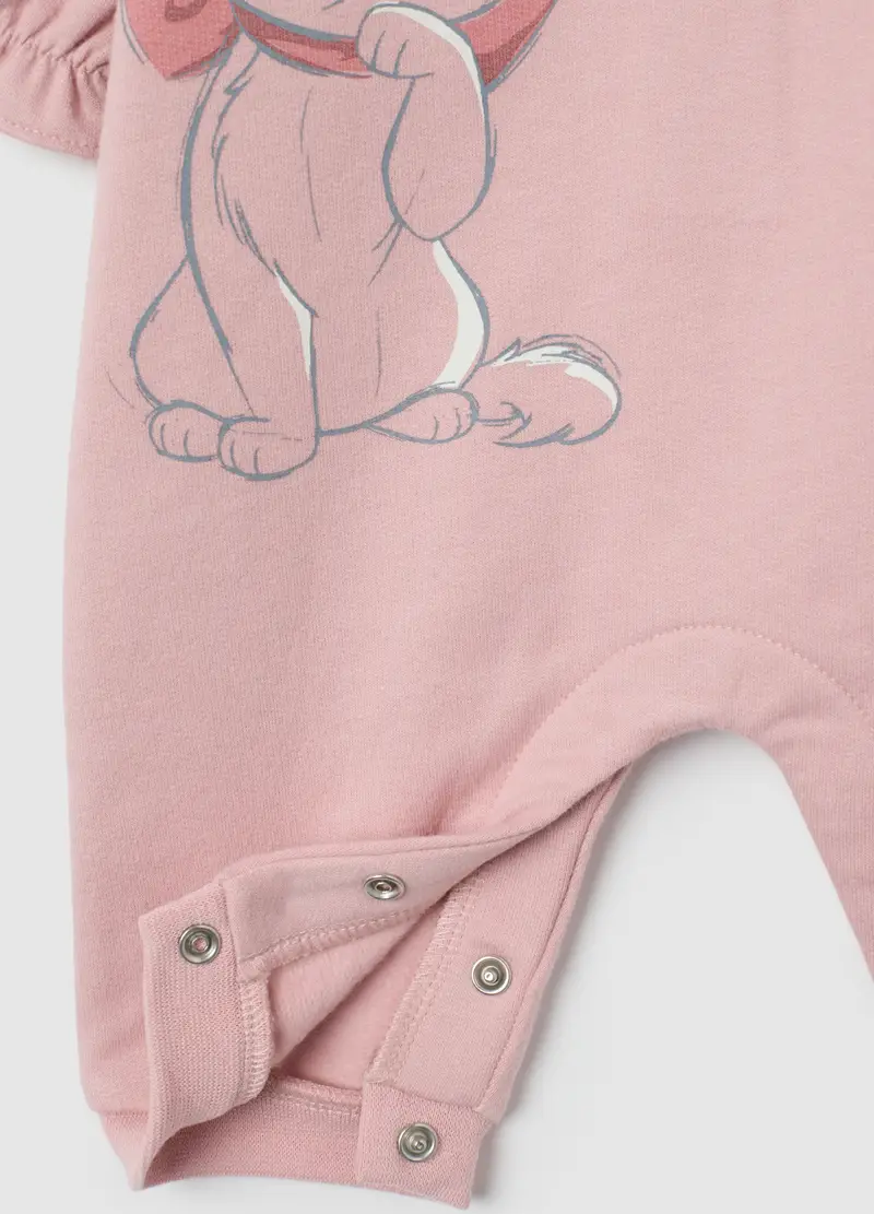 Tutina Da Neonata In Puro Cotone Rosa, Rosa miniatura 3