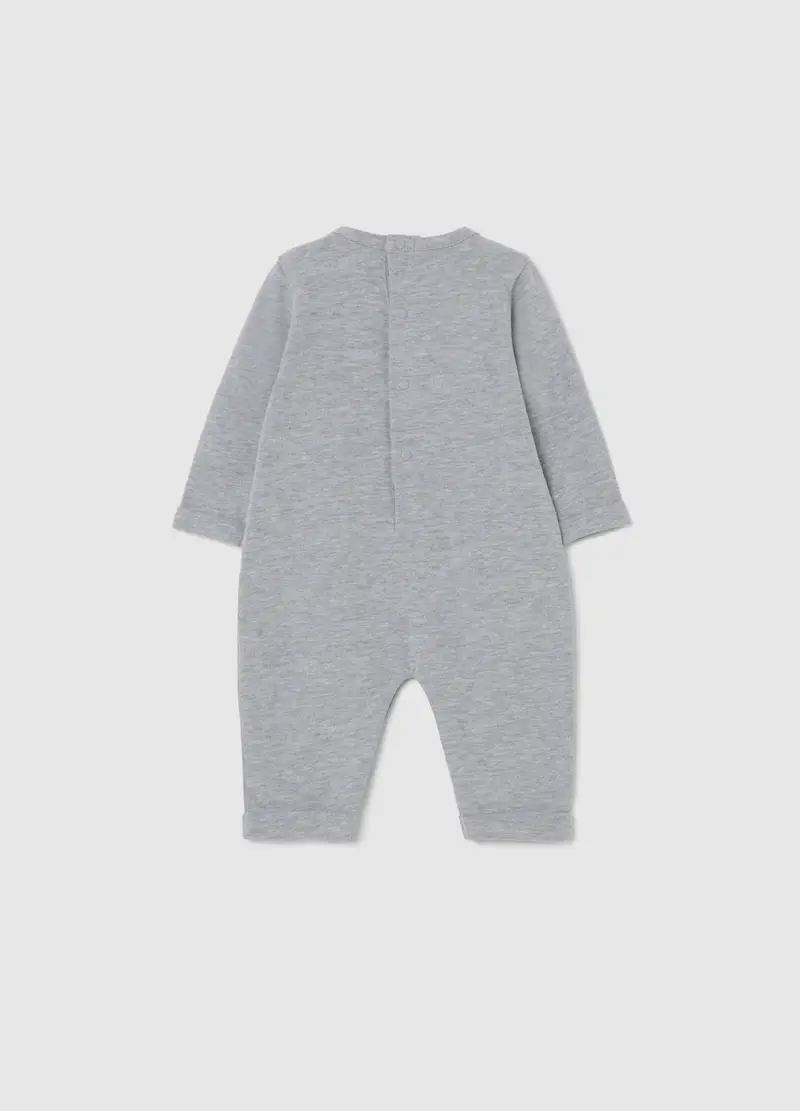 Tutina Da Neonato In Puro Cotone Grigia Con Stampa Harry Potter, Unisex, Grigio miniatura 2