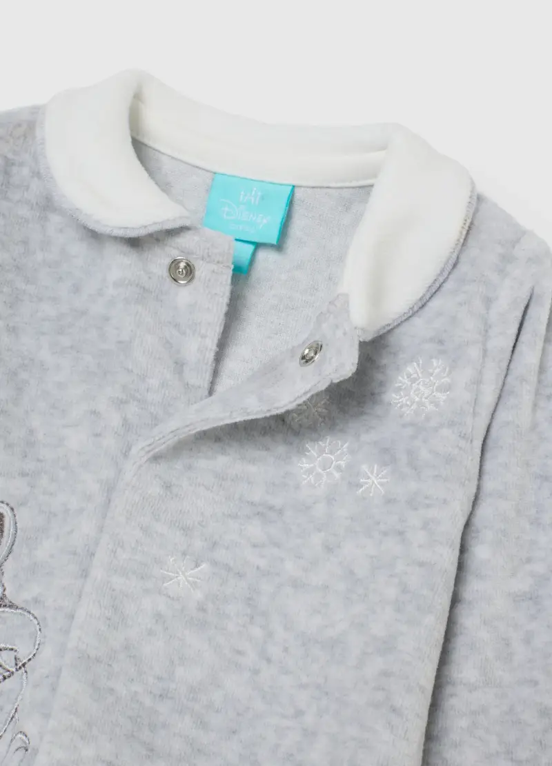 Tutina Grigia Da Neonato In Misto Cotone Con Stampe Winnie The Pooh, Unisex, Multicolor miniatura 2