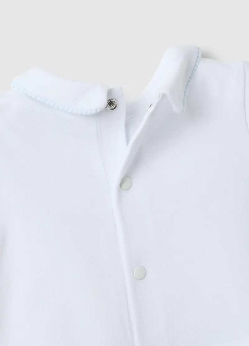 Tutina In Puro Cotone Multicolor Da Neonato, Multicolor miniatura 3