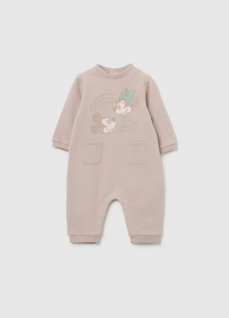 Tutina Rosa Lunga In Cotone, Unisex, Rosa