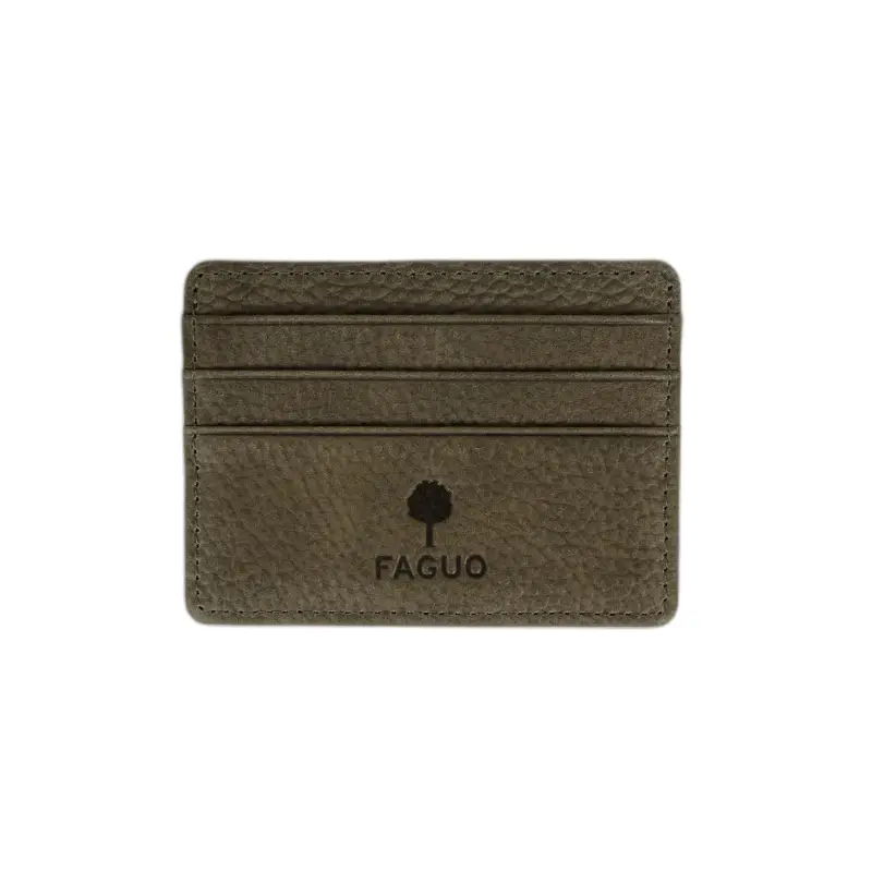 Portacarte in pelle Faguo