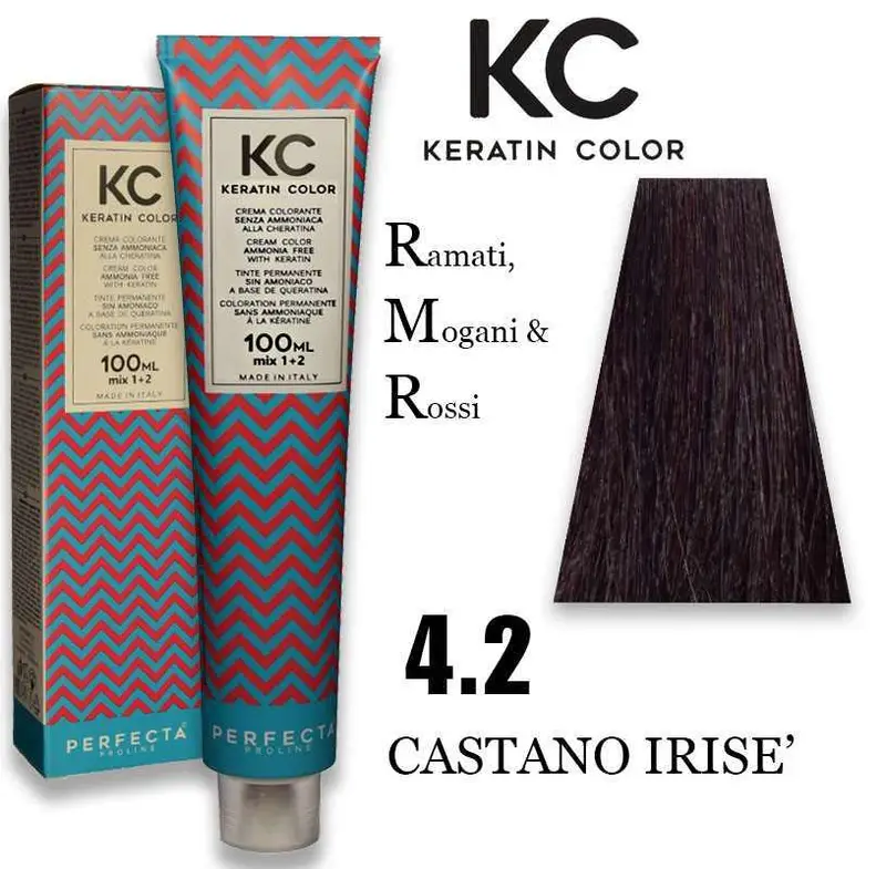Kc keratin cream color 100 ml 4.2