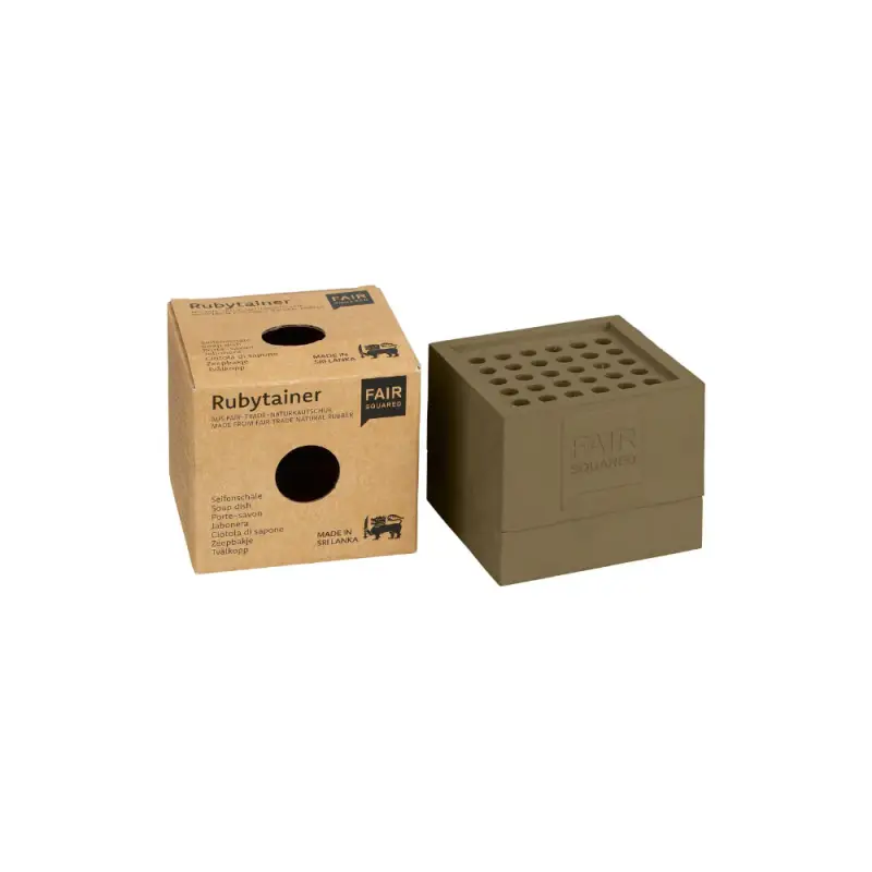 Rubytainer Porta sapone Oliva