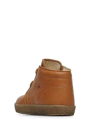 Falcotto Scarpe Allacciate in Pelle, Beige 26 miniatura 2