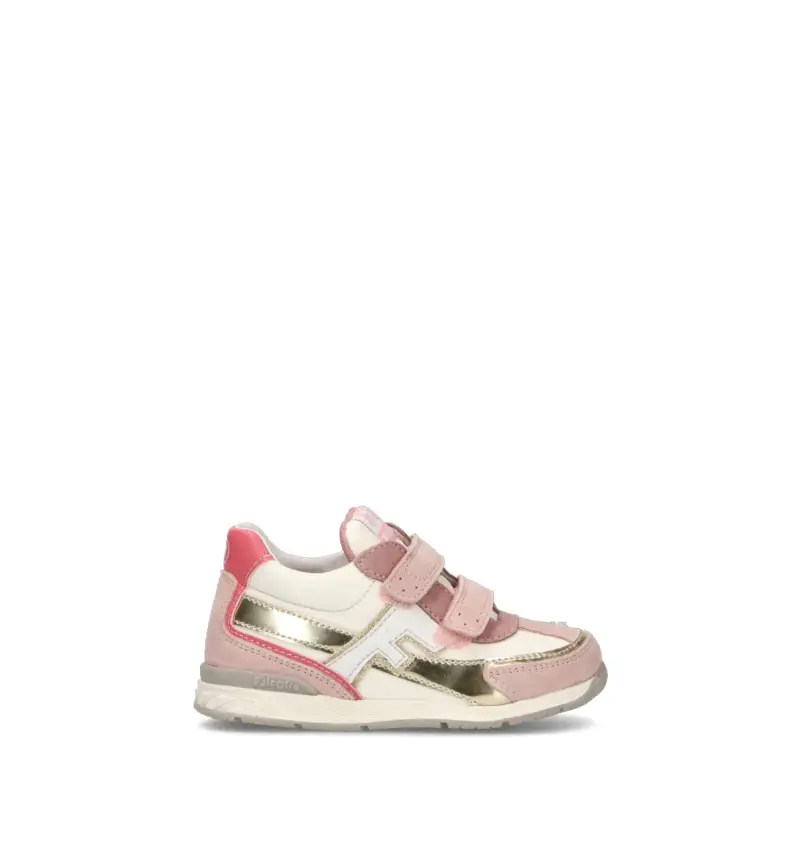 Sneaker bimba rosa Vario