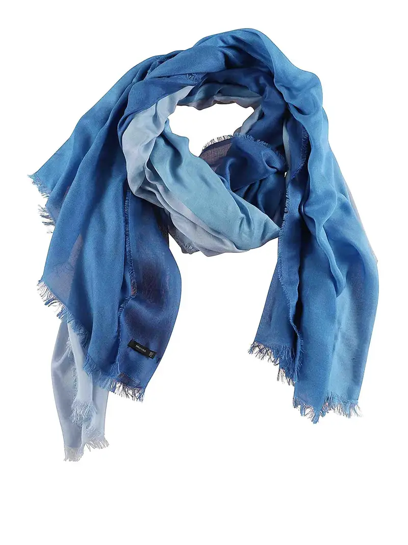 Stola In Seta Azzurro