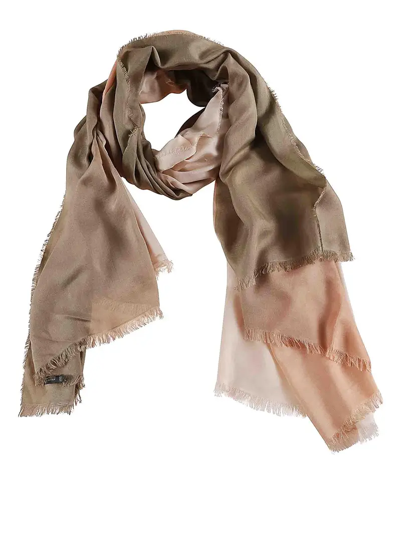 Stola In Seta Beige