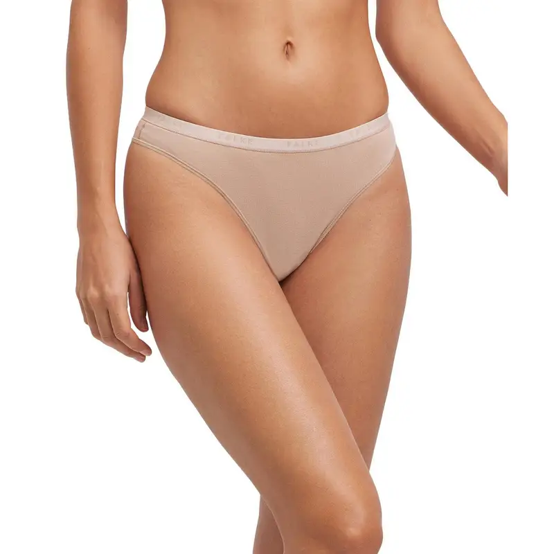 2-Pack Donna Tanga Daily Comfort Marrone