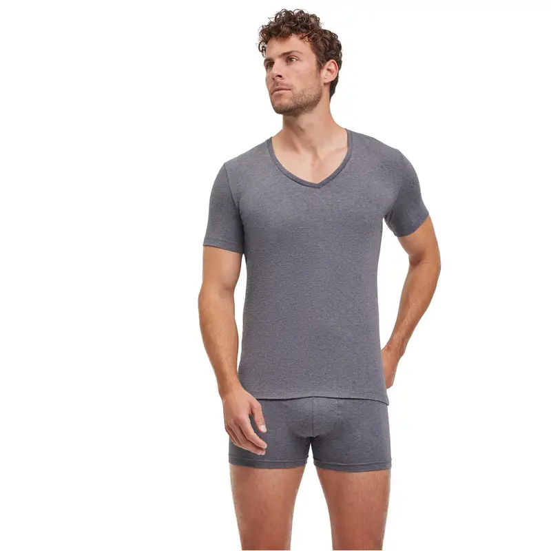 FALKE T-shirt Uomo Grigio 2419180