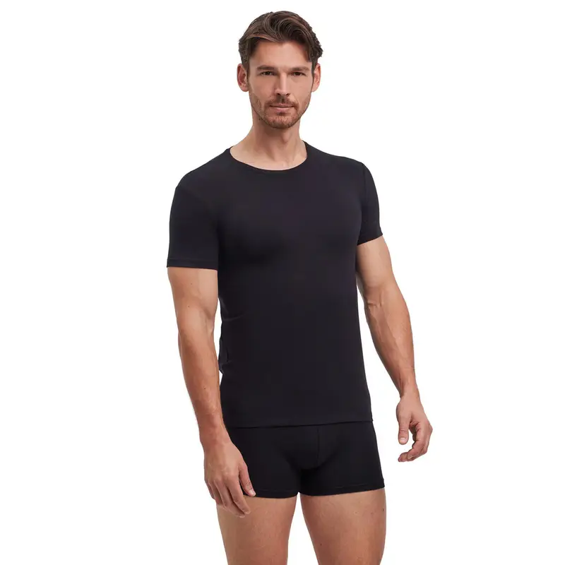 FALKE T-shirt Uomo Nero 2419186