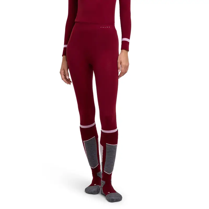 3/4 Donna Tights Warm Rosso