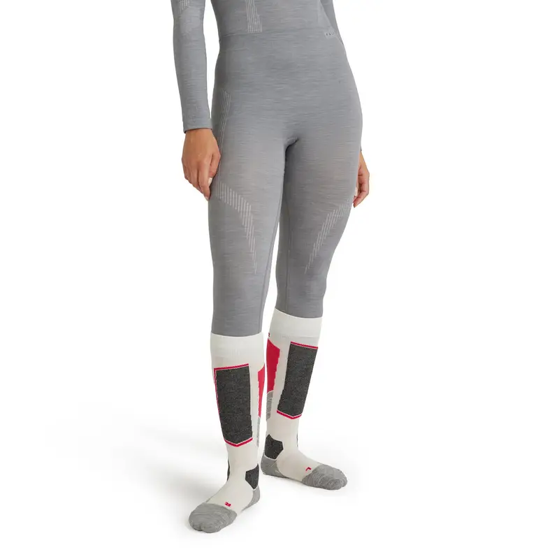 3/4 Donna Tights Wool-Tech Grigio