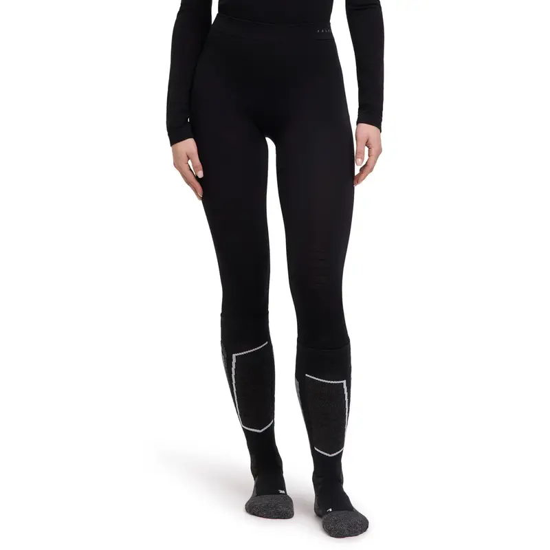 3/4 Donna Tights Wool-Tech Light Nero