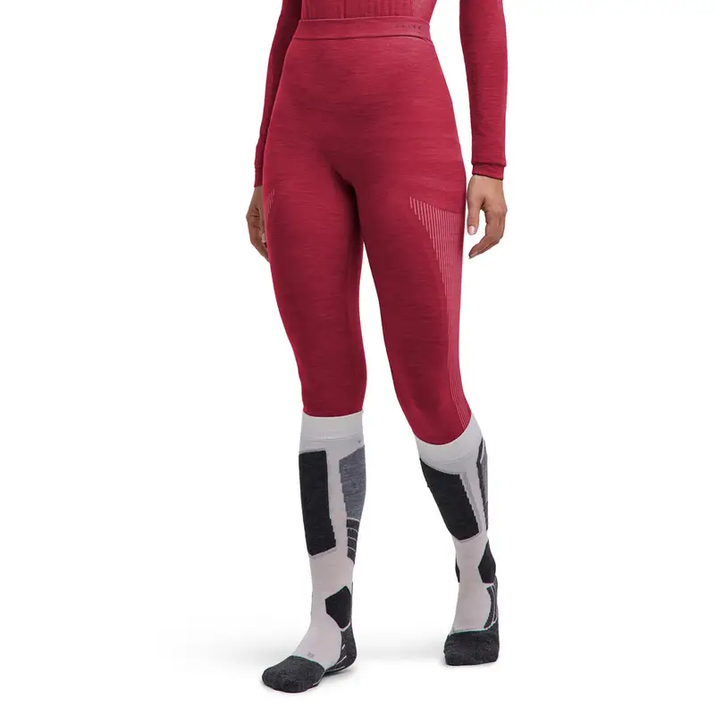 3/4 Donna Tights Wool-Tech Light Rosso