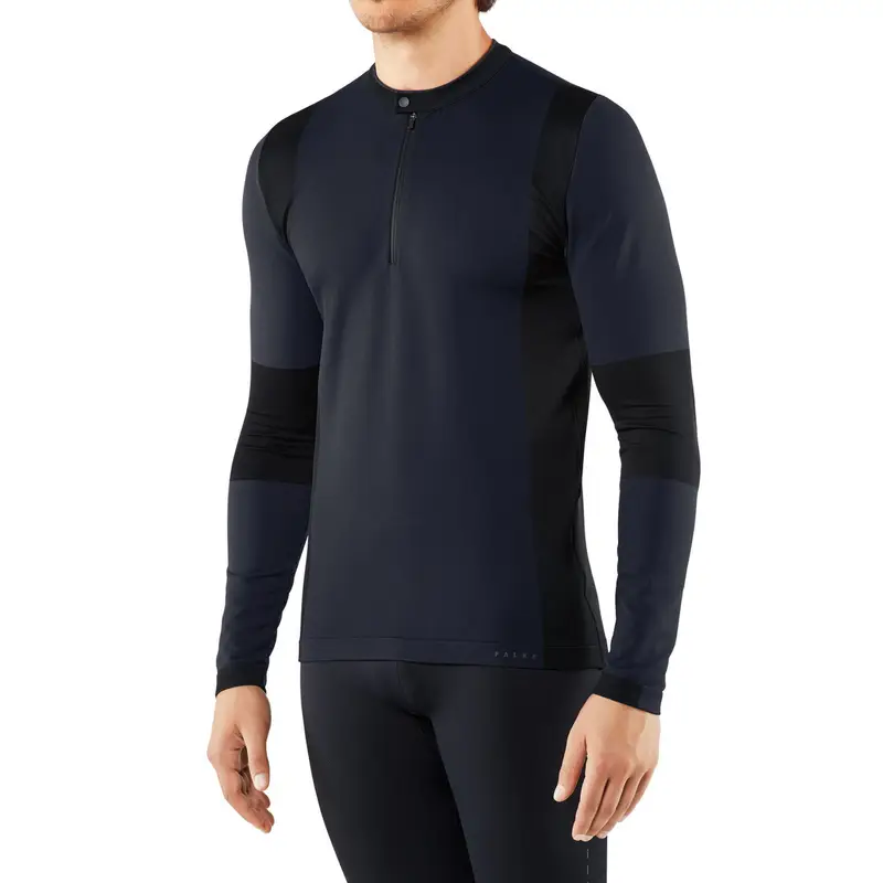 Anderson 1/2 Zip Uomo Maglia a manica lunga Blu