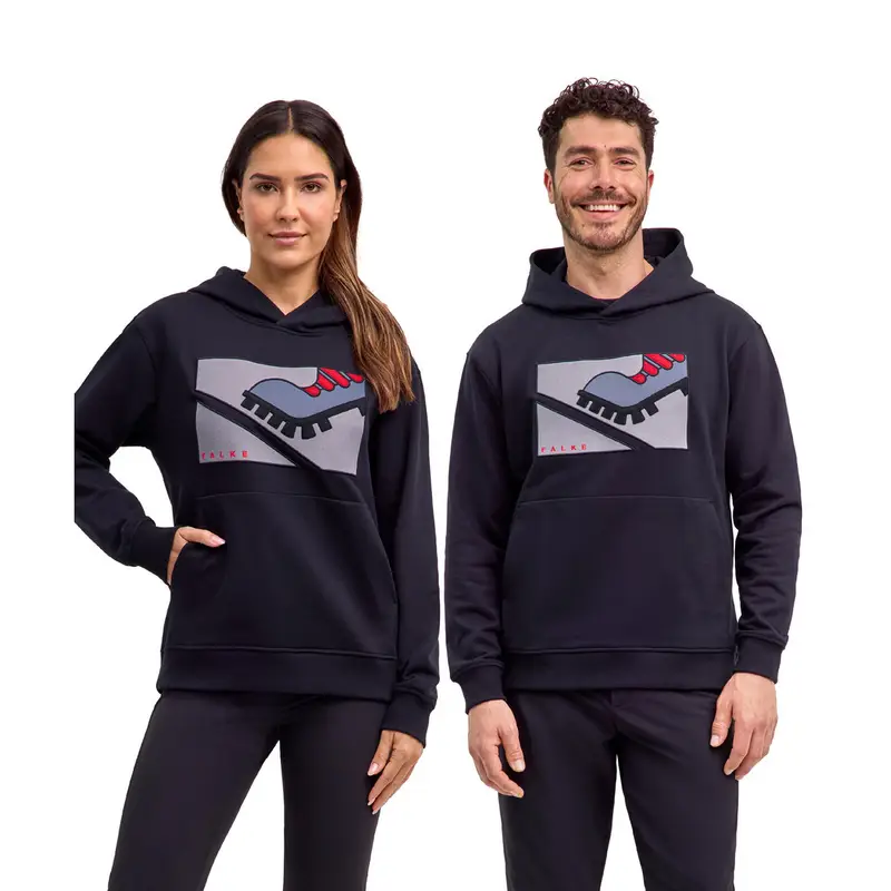 Anniversary Unisex Felpa con cappuccio Nero