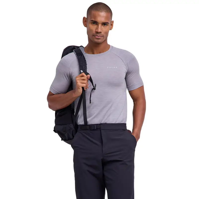 FALKE T-shirt Uomo Grigio 3511156