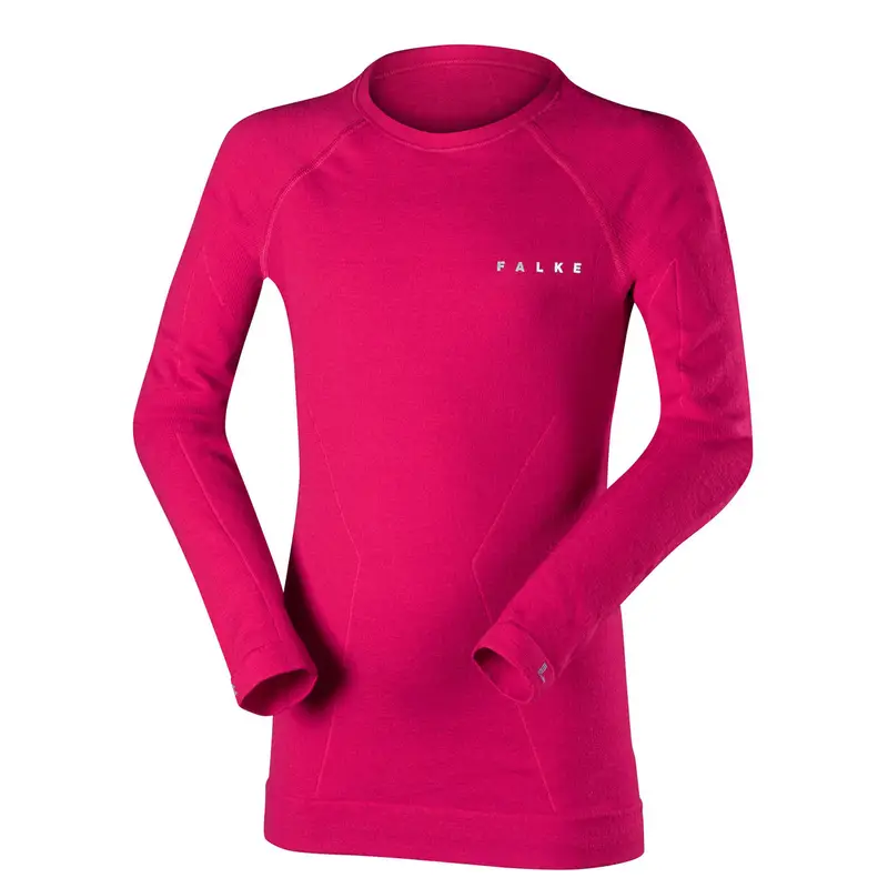 Bambino Maglia a manica lunga Wool-Tech Rosa fucsia