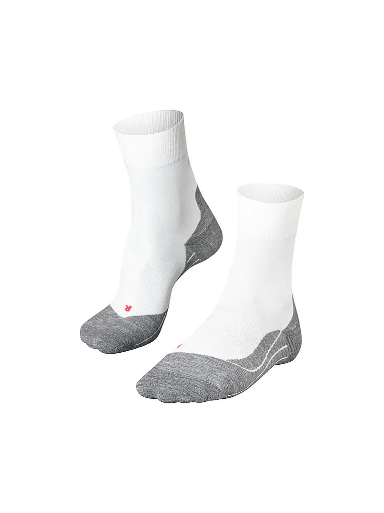 Calze da running da donna RU 4 bianco | 35/36