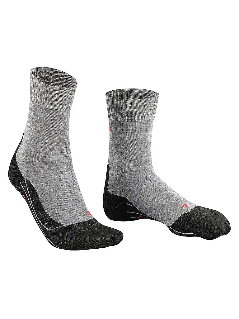 Calze da trekking da donna TK5 grigio chiaro grigio | 35/36