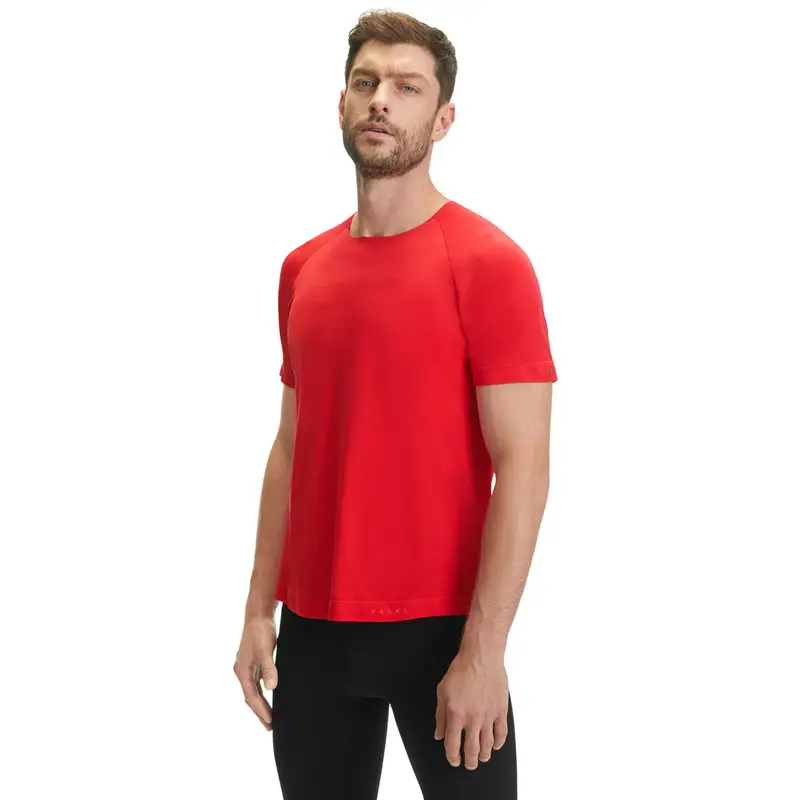 FALKE T-shirt Uomo Rosso 4236739