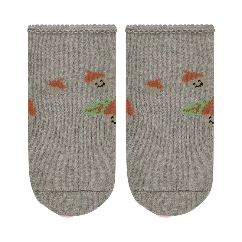 Cosy Acorn Neonato Calzini Grigio