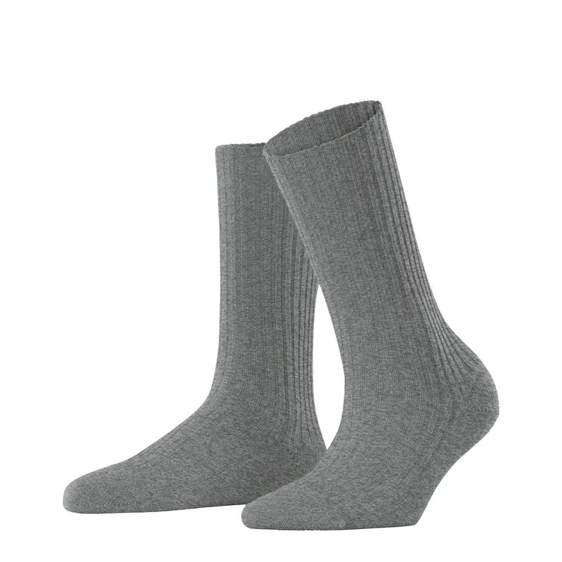 Cosy Wool Boot Donna Calzettoni Grigio