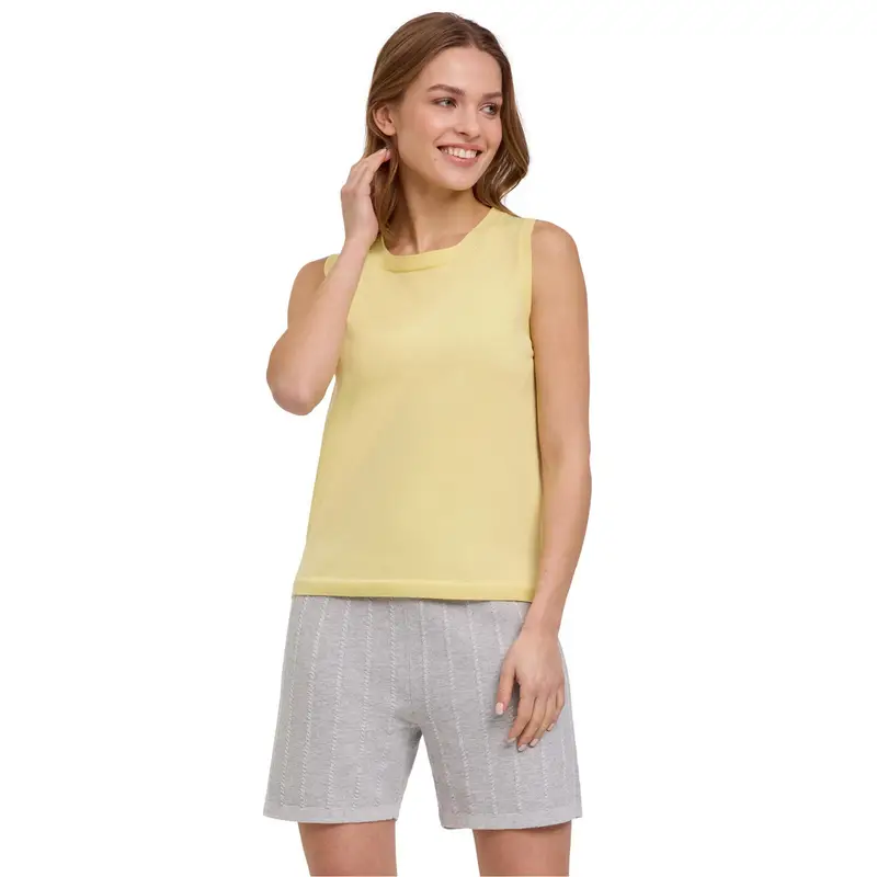 FALKE Gilet Donna Giallo 4237342