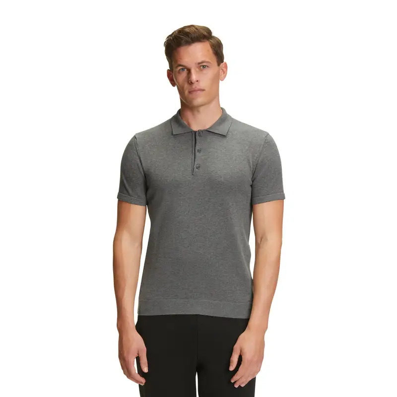 FALKE Polo Uomo Grigio 4237049