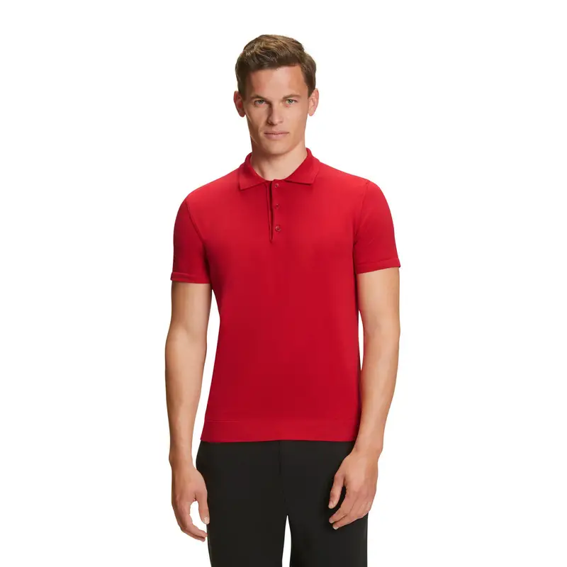FALKE Polo Uomo Rosso 4237052